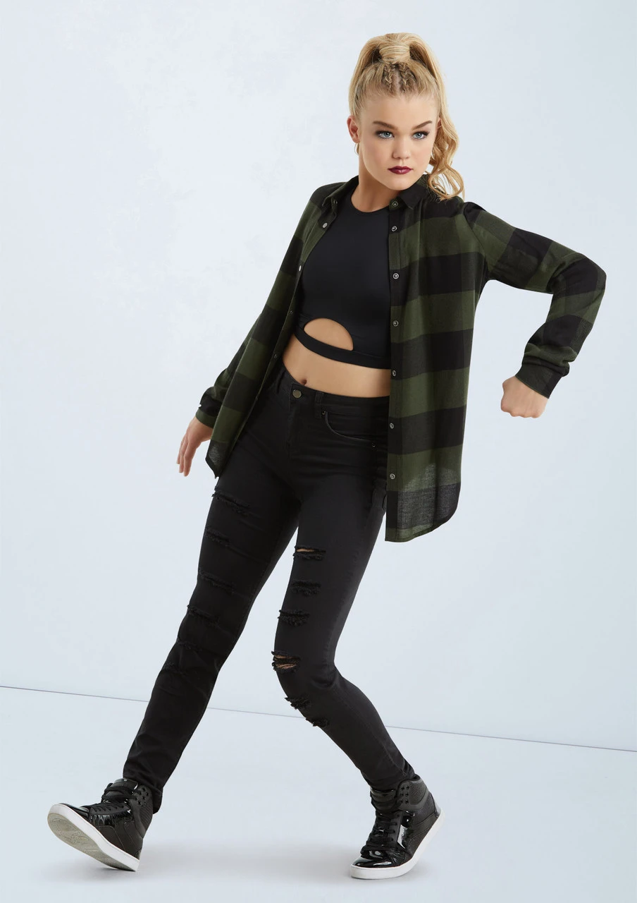 Weissman Oversized Buffalo Plaid Shirt - Image 2