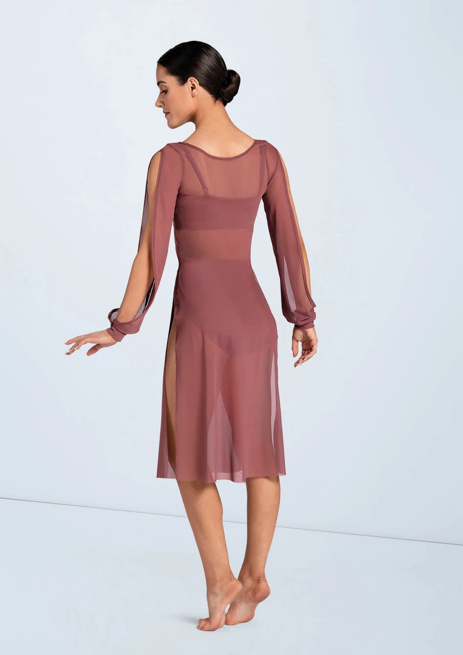 Weissman Spliced Blouson Overdress - Image 3
