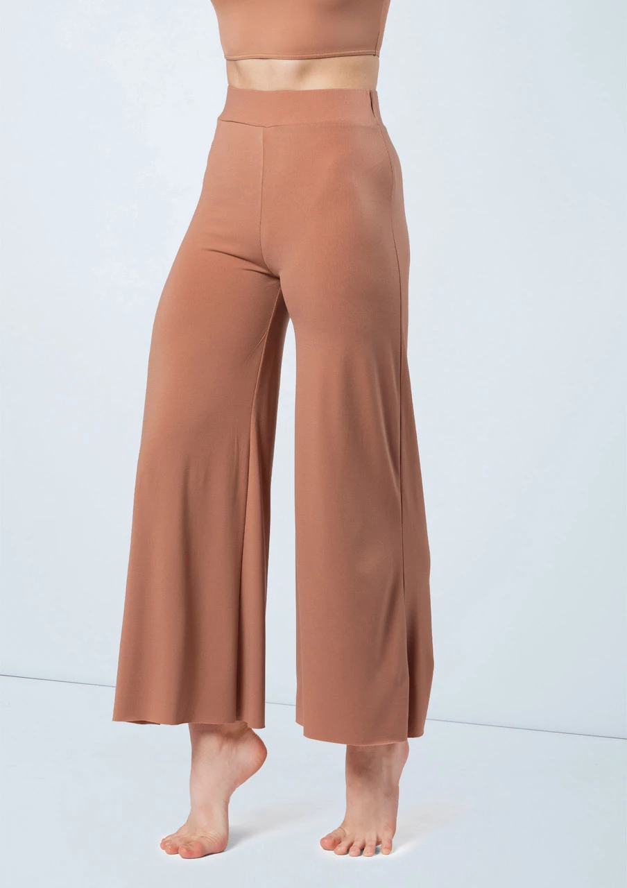 Weissman Wide Leg Matte Jersey Pants - Image 4