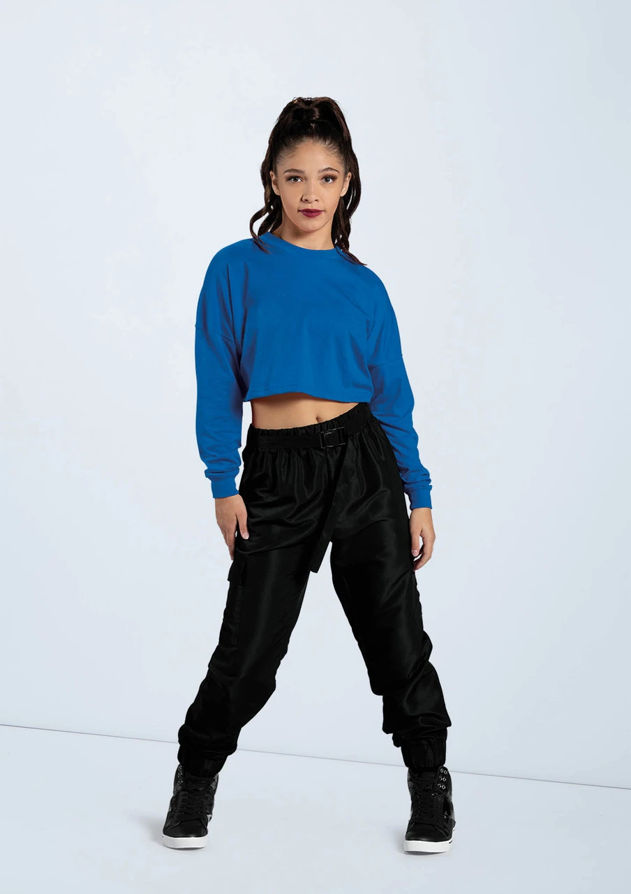 Weissman Cropped Long Sleeve Tee - Image 4