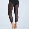 Weissman Cropped Mesh Leggings