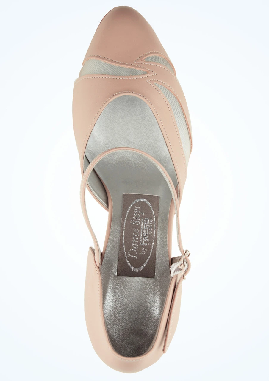 Freed Dancesteps Betty Ballroom Shoe- 2.5"- Blush - Image 2