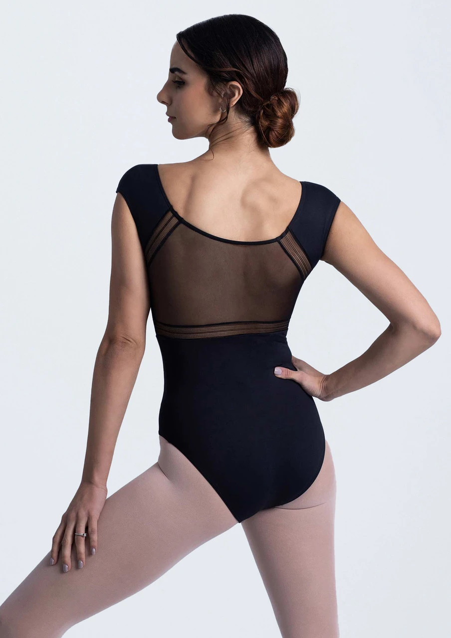 Intermezzo Cap Sleeve Ribbon Leotard - Image 3