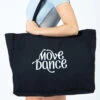 Move Dance Woven Tote Bag